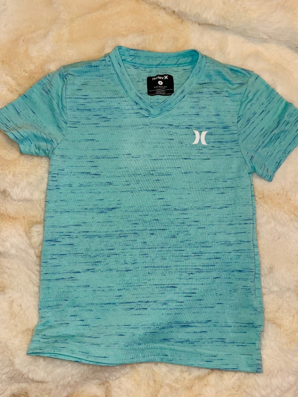 Boys Hurley V Neck T Shirt